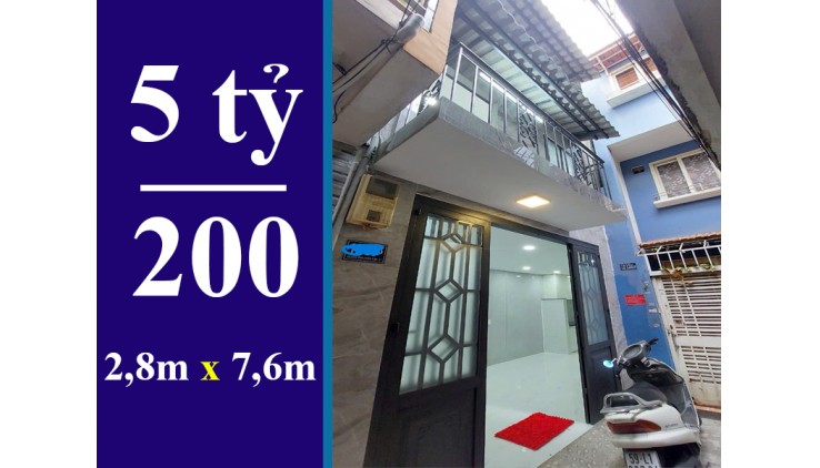 BÁN NHÀ ĐƯỜNG SỐ 19, TÂN QUY, QUẬN 7. DT: 4 X 10M, 3 LẦU, ST
